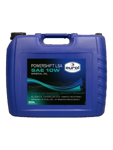 10W TO-4  Eurol Powershift LSA  Масло 20л фото 1