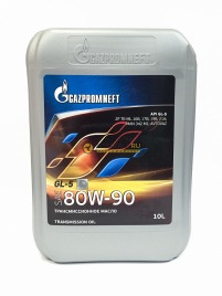 80w90 Gazpromneft GL-5  10Л  масло трансмиссионное   2389907266