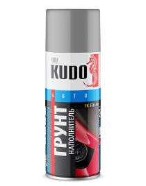 ГРУНТ НАПОЛНИТЕЛЬ акриловый  СЕРЫЙ KUDO  KU-2201 520 мл