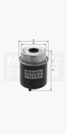 ФИЛЬТР ТОПЛ. MANN WK 8124
