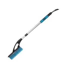 Щетка со скребком телескопическая для удаления снега и льда (95-130 см) AV-2129