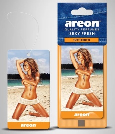 Ароматизатор  AREON сух.  "SEX DRIVE" Тутти фрутти new