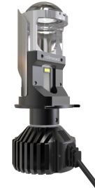 Лампа светодиод. H4 X50 H4/H19 p43t/PU43t-3 55W 9-32VAllroad  мини линза ALRX50H4