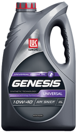 10W40 ЛУКОЙЛ 1Л Genesis Universal  API SN/CF  Т