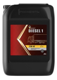 15W40 Rosneft  Diesel 1   CF-4/SJ  (диз.) масло 20л кан