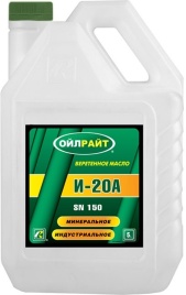 И-20А OIL RIGHT  веретен масло   5Л