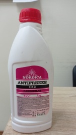 Antifreeze -40 G12 NORDICA красный (1 кг)