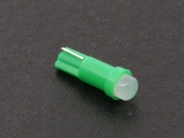 Лампа светодиод.  T5 12V Lumen Drop T5-COB-1W (Green) (семечки) (в упак. 10шт) MLD-12VT5-1086 