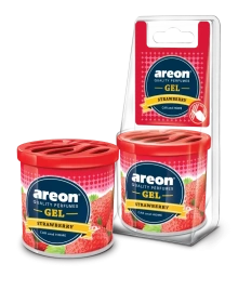 Ароматизатор  AREON "GEL CAN BLISTER" Клубника банка