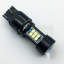 Лампа светодиод. T20 12V Lumen Solarx (двухконт.)27SMD (к-т 2шт, цена за к-т) MLD-12VT20-4853