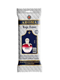 Салфетки влажные парфюмированные Top Line №12 "Nina ricci" жен. 30 шт.