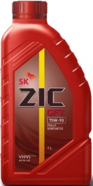 75W90  ZIC GFT (G-F TOP) трансм масло синт GL-4/5 1Л EC