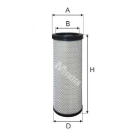 ФИЛЬТР ВОЗД. MFILTER A833/1 (элемент)