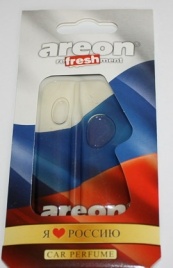 Ароматизатор  AREON гель "REFRESHMENT LIQUID" Флаг РФ Летняя мечта