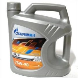 75w90 Gazpromneft GL-4  4Л масло трансмиссионное   253651864