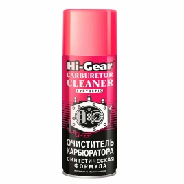 HG3116R  Очиститель карбюратора аэр 320 мл (Hi-Gear) синтетическая формула