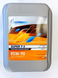 85W90 Gazpromneft Super Т3 GL-5    10Л  масло трансмиссионное   2389901298