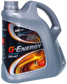 5w40  G-Energy  F Synth  масло (4л / 3,422 кг)   253140468