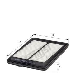 ФИЛЬТР ВОЗД. Hengst E533L Nissan Qashqai/ X-trail