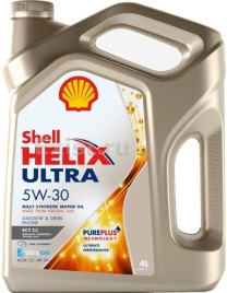 5W30 Shell Helix Ultra ECT C3 4Л масло моторное ЕС