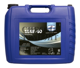 15W-40 Eurol SHPD  SL/CI-4  20л (мин. масло) 