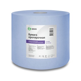Бумага протирочная GraSS  24см*35 см. рулон 1000 отрывов 2 слойная IT-0354