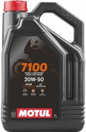 20w50 7100 MOTUL 4Т SAE , кан. 4 л