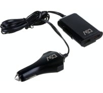Автомобильное зарядное устройство "DSV" для телефона и гаджетов 4 USB  с проводом 1,8м R77008