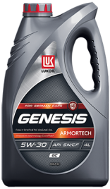 5W30 Лукойл GENESIS Armortech GC 4л Т