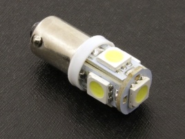 Лампа светодиод.  T8 12V Lumen Alfa BA9S-5050-5S (в уп. 10шт) MDMLD-12VT4W-1119