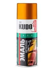ЭМАЛЬ металик ЗОЛОТО KUDO KU-1028 520 мл.