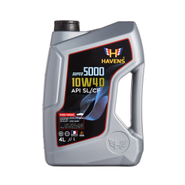 10W40 Havens SUPER 5000 SAE API SL/CF 4L масло моторное