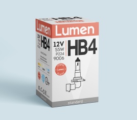 Лампа галоген. HВ4 12V 65W P22d 9006 Lumen Standard MGLST12VHB4