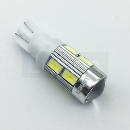 Лампа светодиод. T10 12V Lumen Alfa T10-5630-10SMD (в уп. 10шт) MLD-12VT10-1102