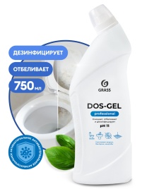 Универсальный чистящий гель DOS-Gel Professional GRASS флакон 750 мл 219275/125551