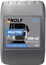 10W40 Rolf Krafton P5 U SAE моторное масло 20 л п/с