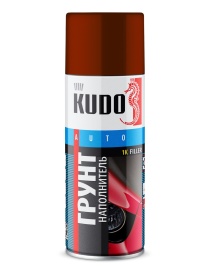 ГРУНТ НАПОЛНИТЕЛЬ акриловый  КРАСНО-КОРИЧНЕВЫЙ KUDO  KU-2202 520 мл