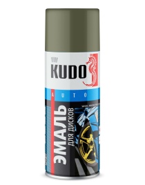 ЭМАЛЬ для дисков БОЛОТНАЯ KUDO KU-5204  (520мл) 