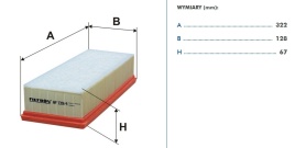ФИЛЬТР ВОЗД. FILTRON АР 139/4 Audi A4.A5