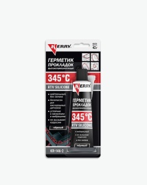 ГЕРМЕТИК ПРОКЛАДОК KERRY ВЫСОКОТЕМПЕР 42 г(ЧЕРНЫЙ) RTV SILICONE KR-146-2