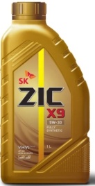 5W30  ZIC  X9  1Л   масло мотор ЕС