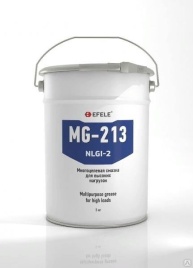 EFELE MG-213 (18кг.) Универсальная литиевая пластичная смазка с противозадирными присадка 