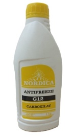 Antifreeze -40 G12 NORDICA желтый (1 кг)
