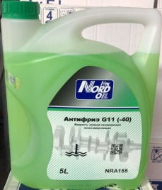 NORD антифриз ЗЕЛНЫЙ G11 5 Л (-40)
