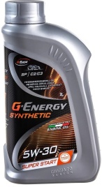 5w30  G-Energy  SynthSuperStart  масло  (1л /0,849кг)    253142399