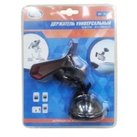Держатель универ. ( тел,GPS,КПК и пр.)  (прищепка)  AV-3134  AUTOVIRAZH