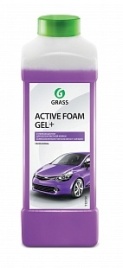 Автошампунь Active Foam GEL+ GraSS 113180/113150 для б/к мойки концентр. ( 1 кг)