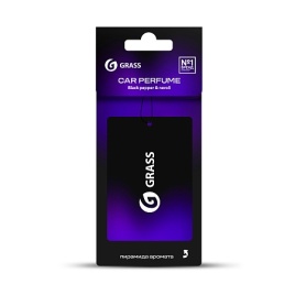 Ароматизатор картон Grass "Black pepper & neroli" ST-1463