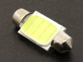Лампа светодиод. T11 12V Lumen Alfa FT-COB12 36mm (в упак. 10шт) MLD-12VC5W-1158 