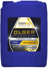 10W40 RINNOL OLGER PREMIUM DPF 20л моторное масло синт.